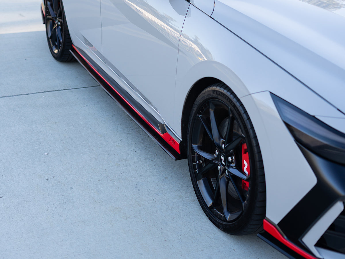 Hyundai I30N CN7 FL Sedan Complete Splitter Lip Kit (2024+)