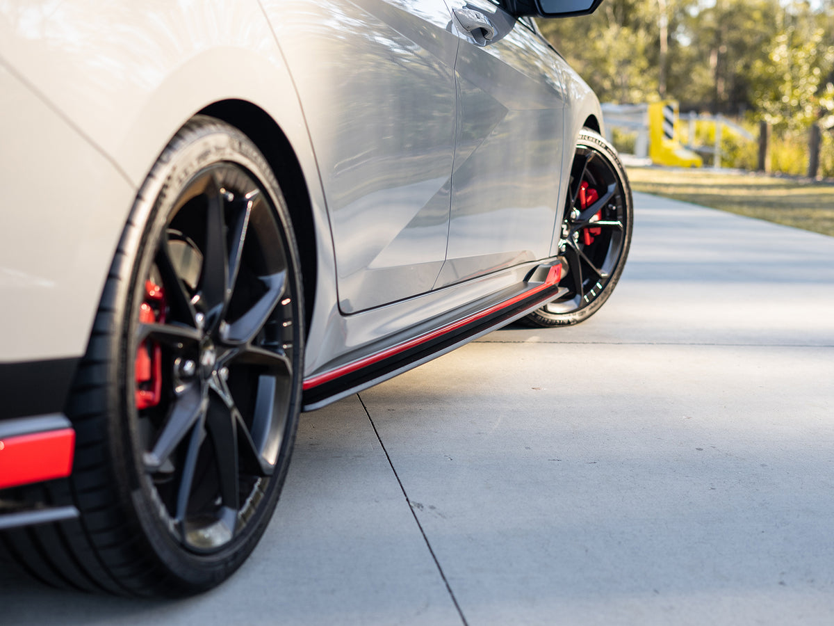 Hyundai I30N CN7 FL Sedan Complete Splitter Lip Kit (2024+)