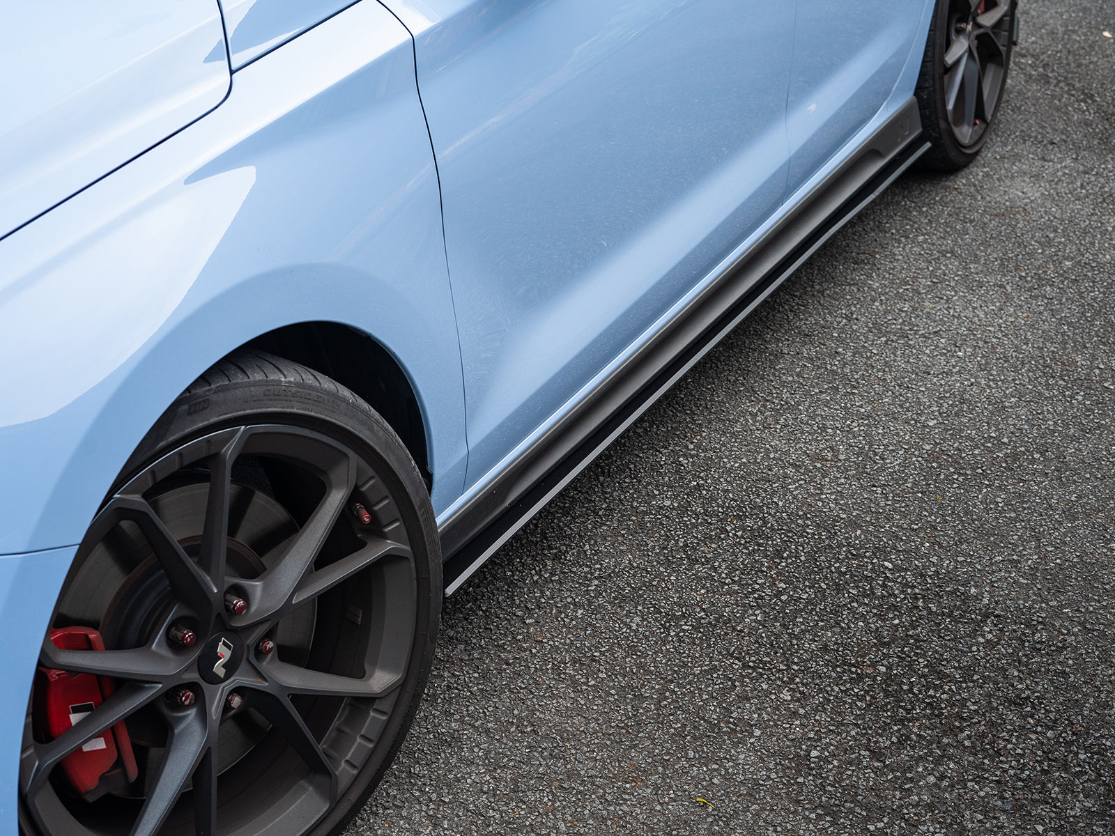 Hyundai I30N PD FL Hatch & Fastback Side Skirt Extensions