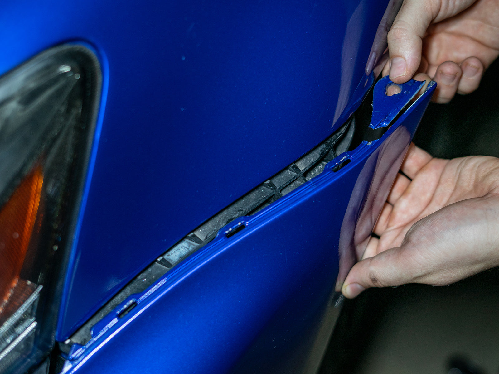 Lexus ISF Front Bumper Lifter Kit With Repair Plates