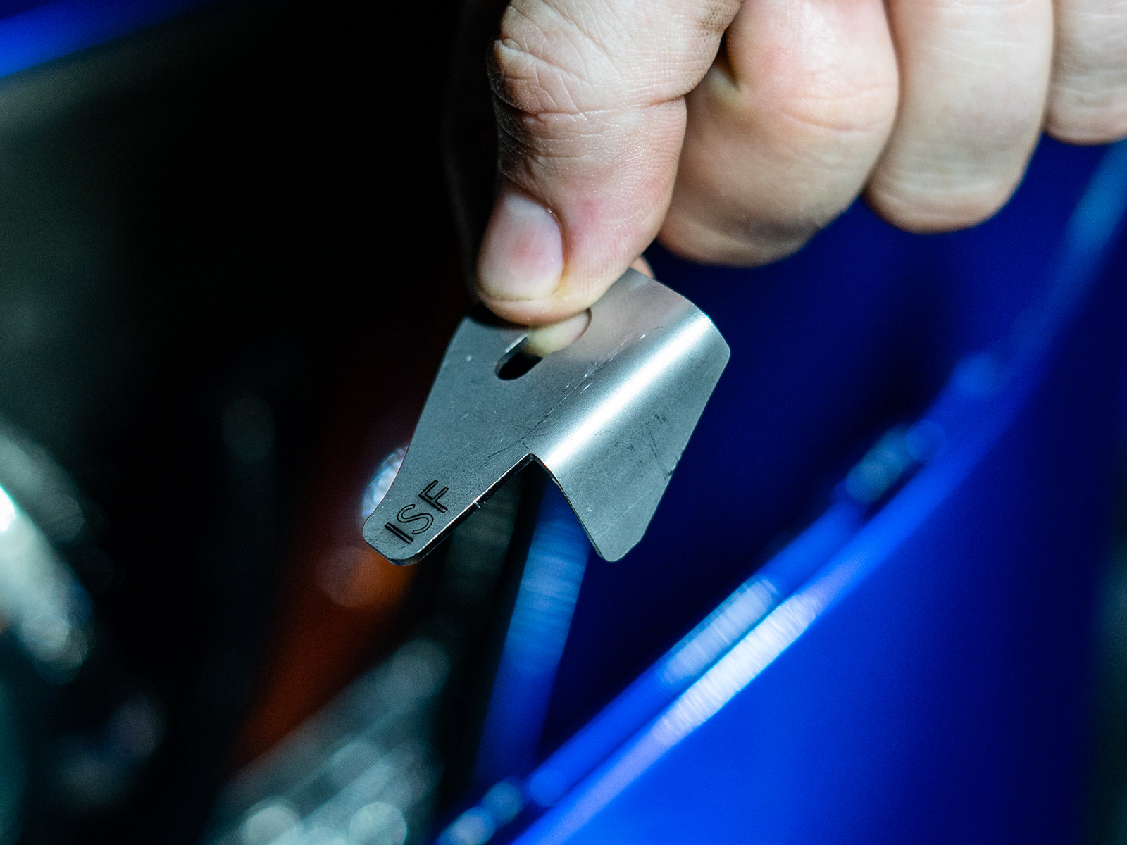 Lexus ISF Front Bumper Reinforcement Repair Plates