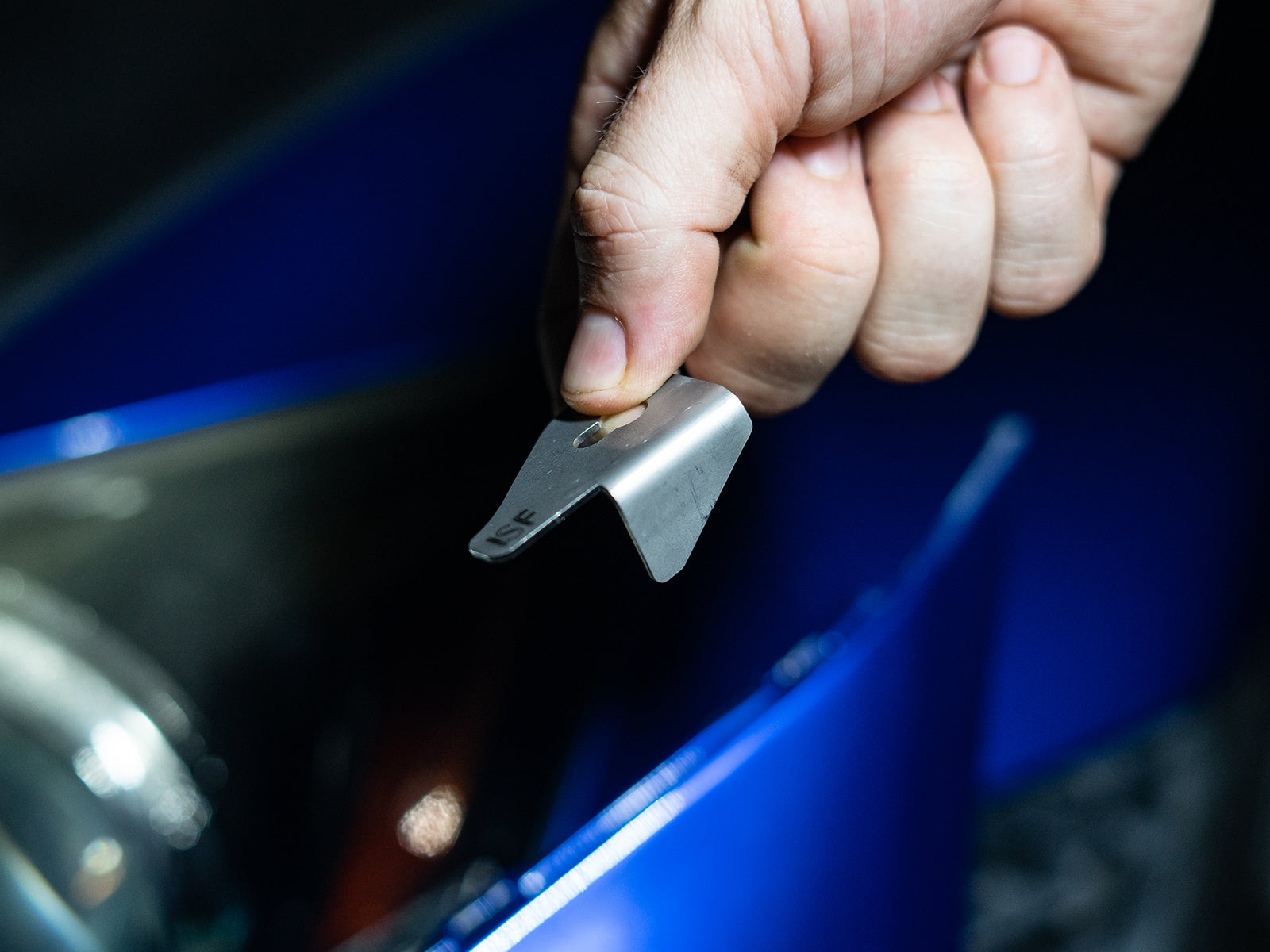 Lexus ISF Front Bumper Reinforcement Repair Plates