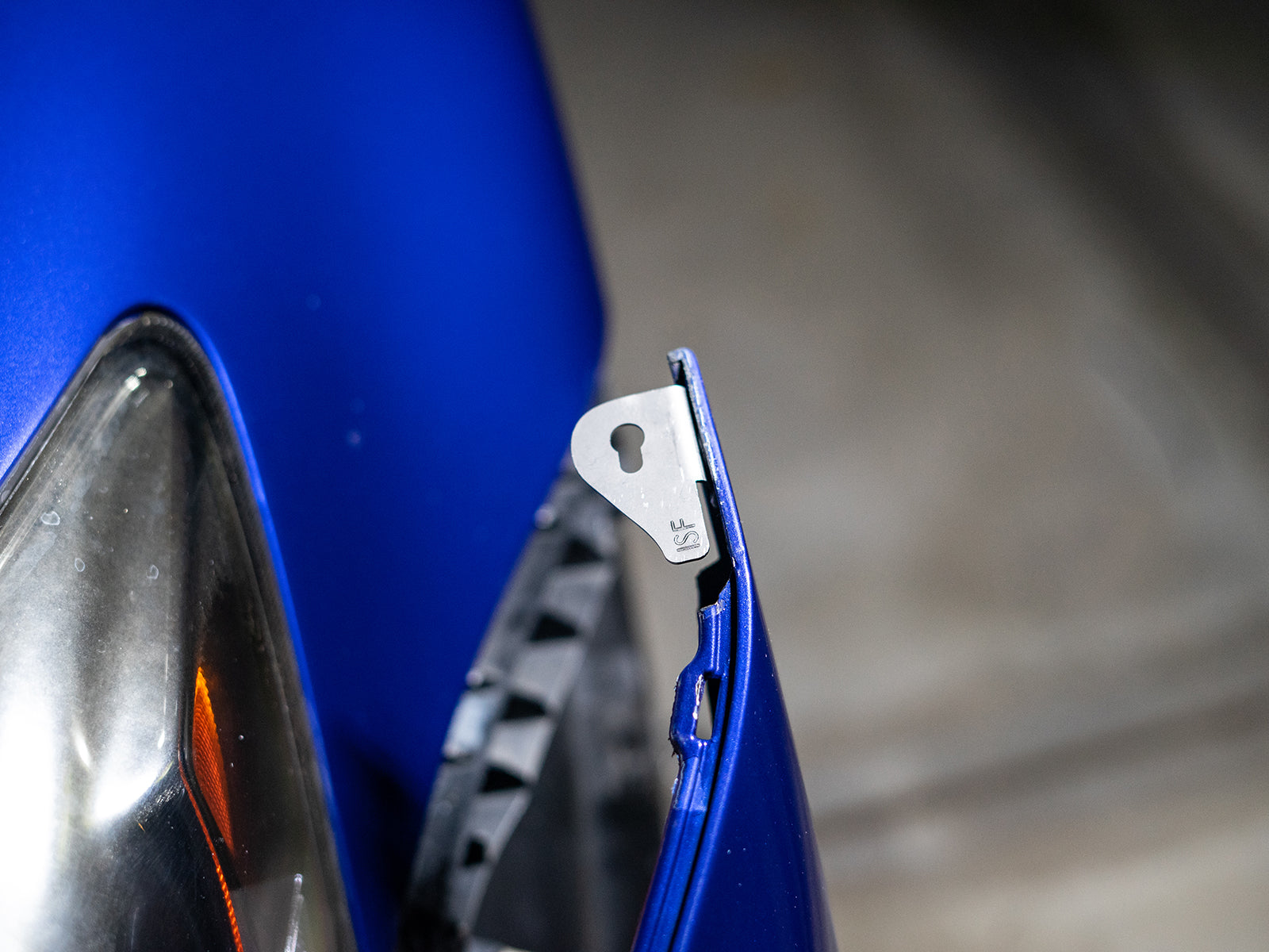 Lexus ISF Front Bumper Reinforcement Repair Plates