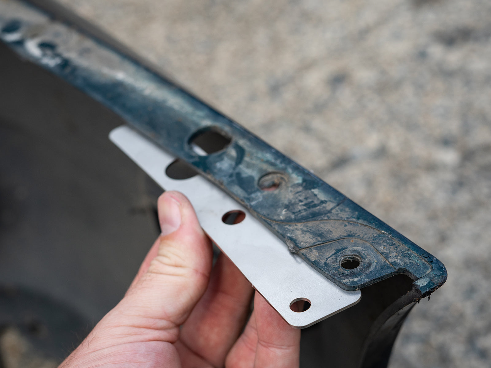 Nissan Silvia S14 Series 2 Front Bumper Reinforcement Repair Plates