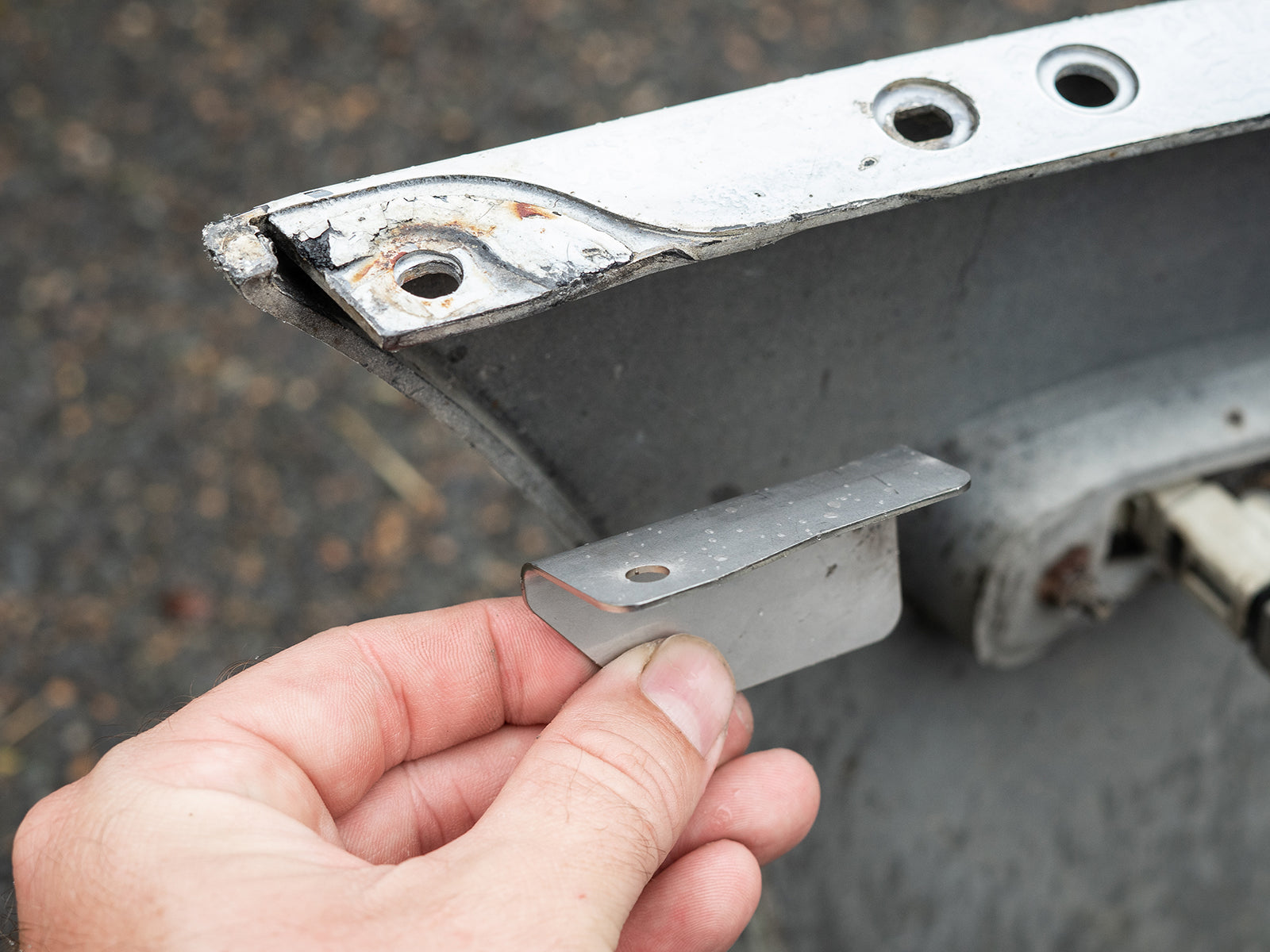 Nissan Silvia S14 Series 1 Front Bumper Reinforcement Repair Plates