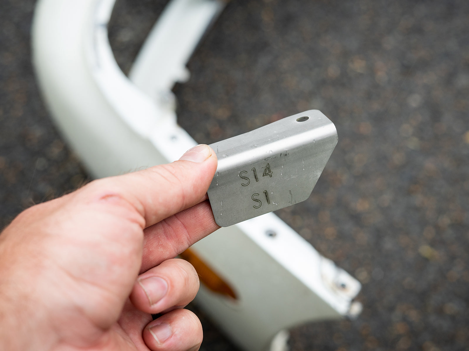 Nissan Silvia S14 Series 1 Front Bumper Reinforcement Repair Plates