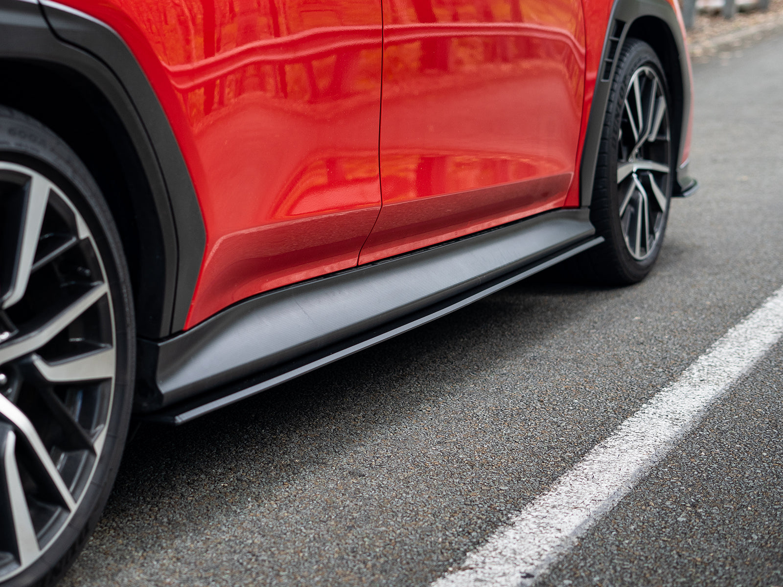 Subaru VB WRX Side Skirt Extensions