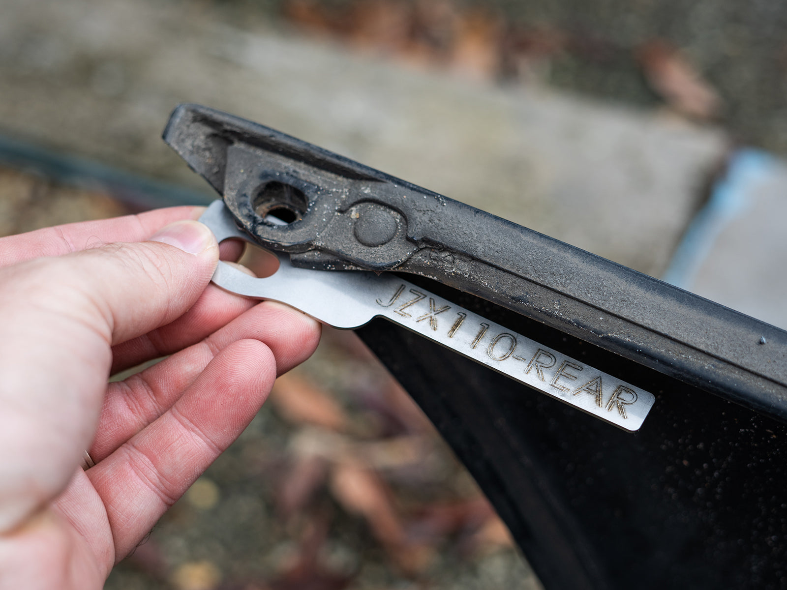 Toyota JZX110 Mark II Rear Bumper Reinforcement Repair Plates