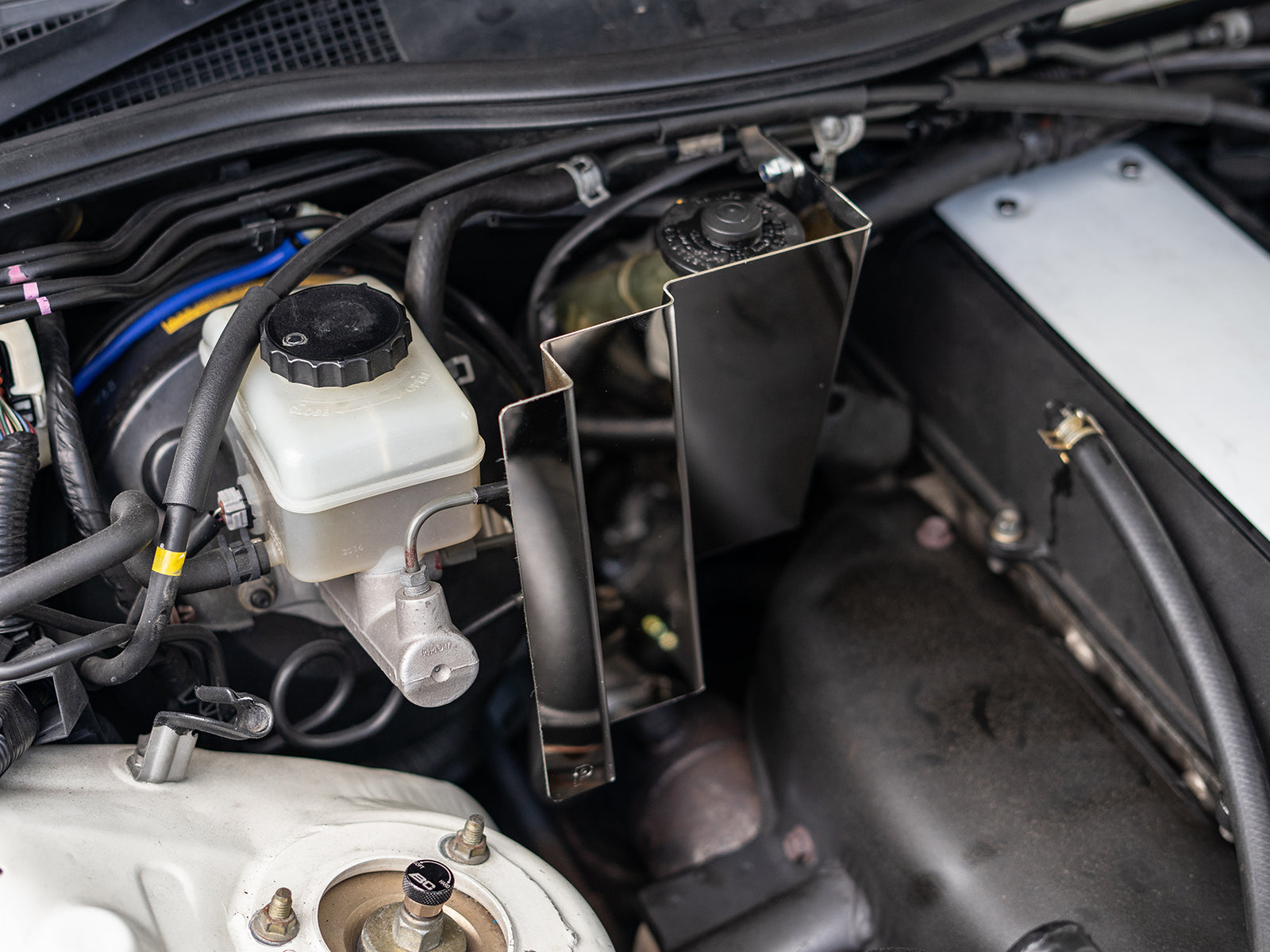 Toyota JZX110 Mark II Clutch Master Heat Shield