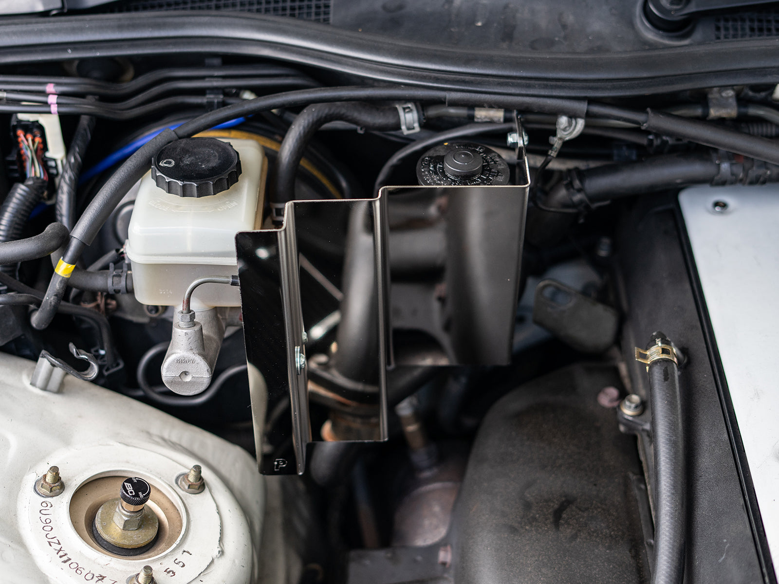 Toyota JZX110 Mark II Clutch Master Heat Shield