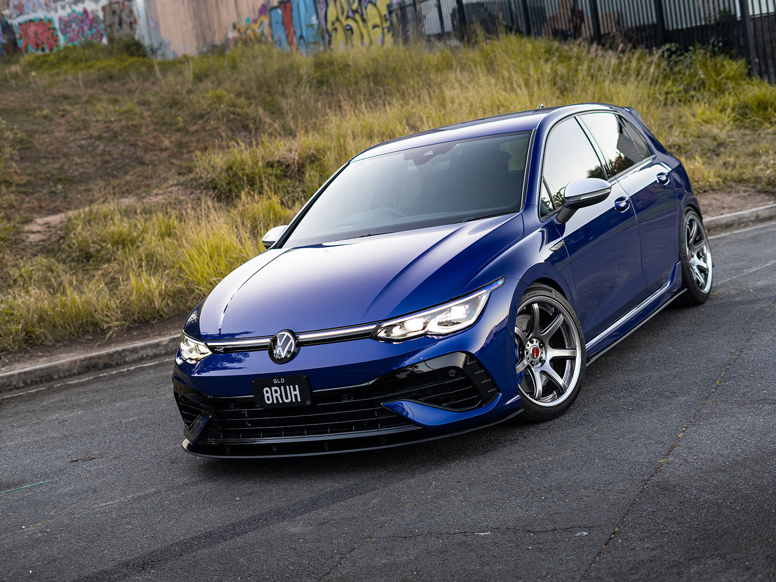 Volkswagen MK8 Golf R Complete Splitter Lip Kit