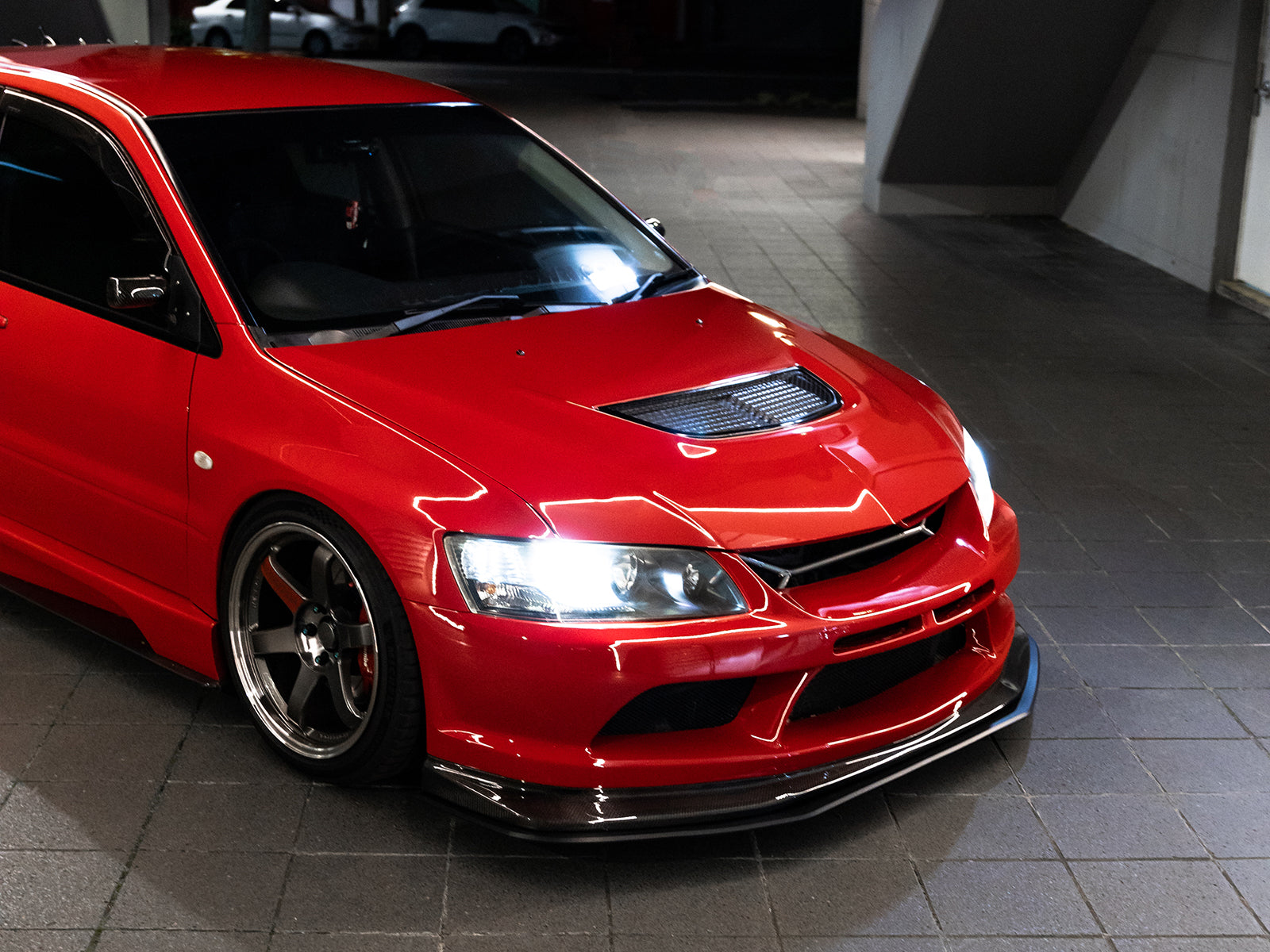 Mitsubishi Evo 9 Varis Front Splitter Lip