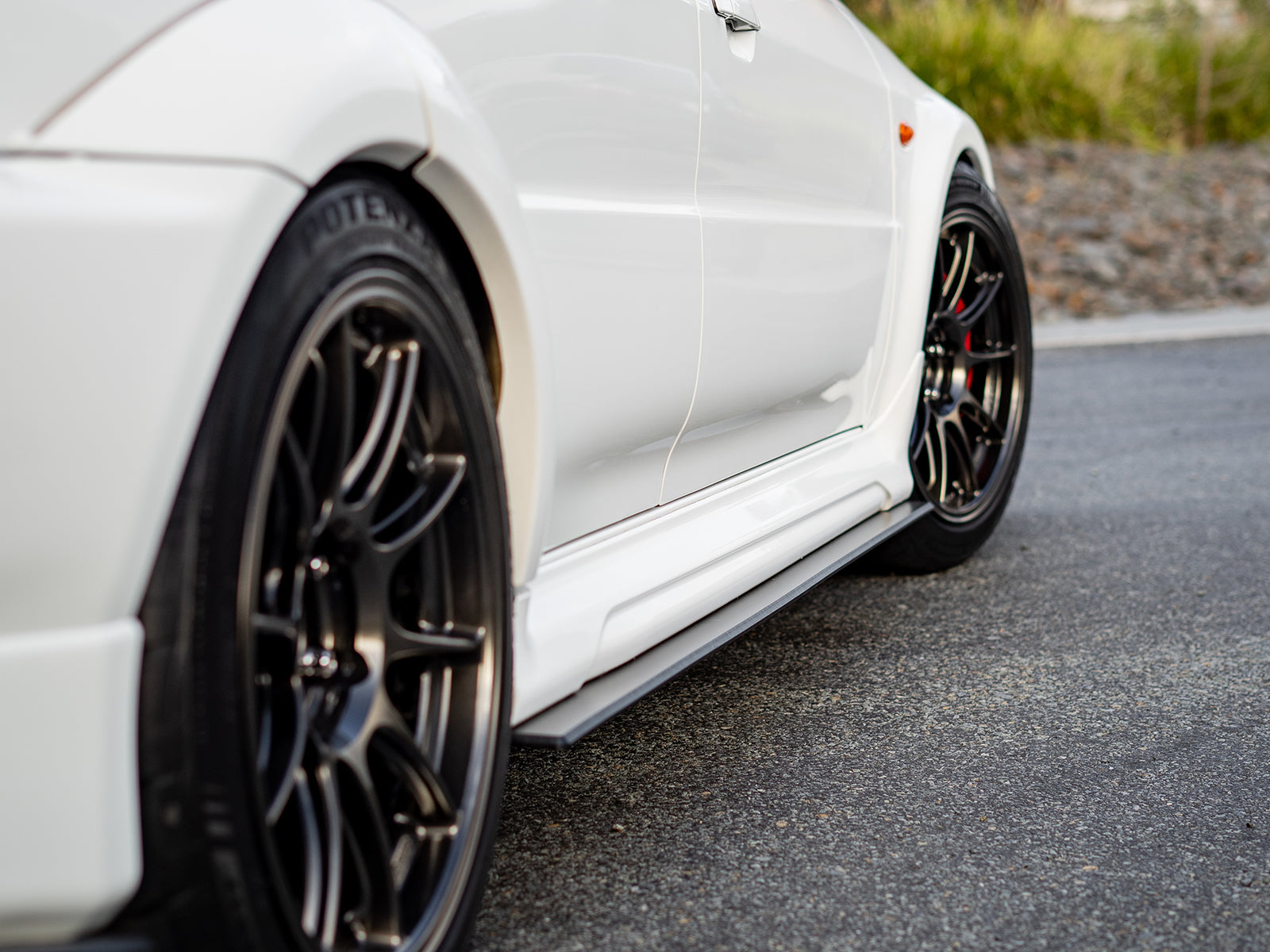 Mitsubishi Evo 5, 6 and 6.5 Side Skirt Extensions