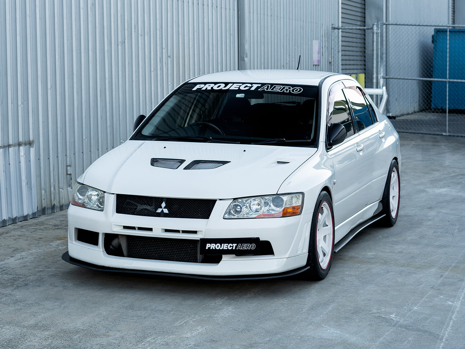 The complete Mitsubishi Evo 7 Splitter Lip Kit is a perfect addition to any Evo 7. Stylish and unique in design.