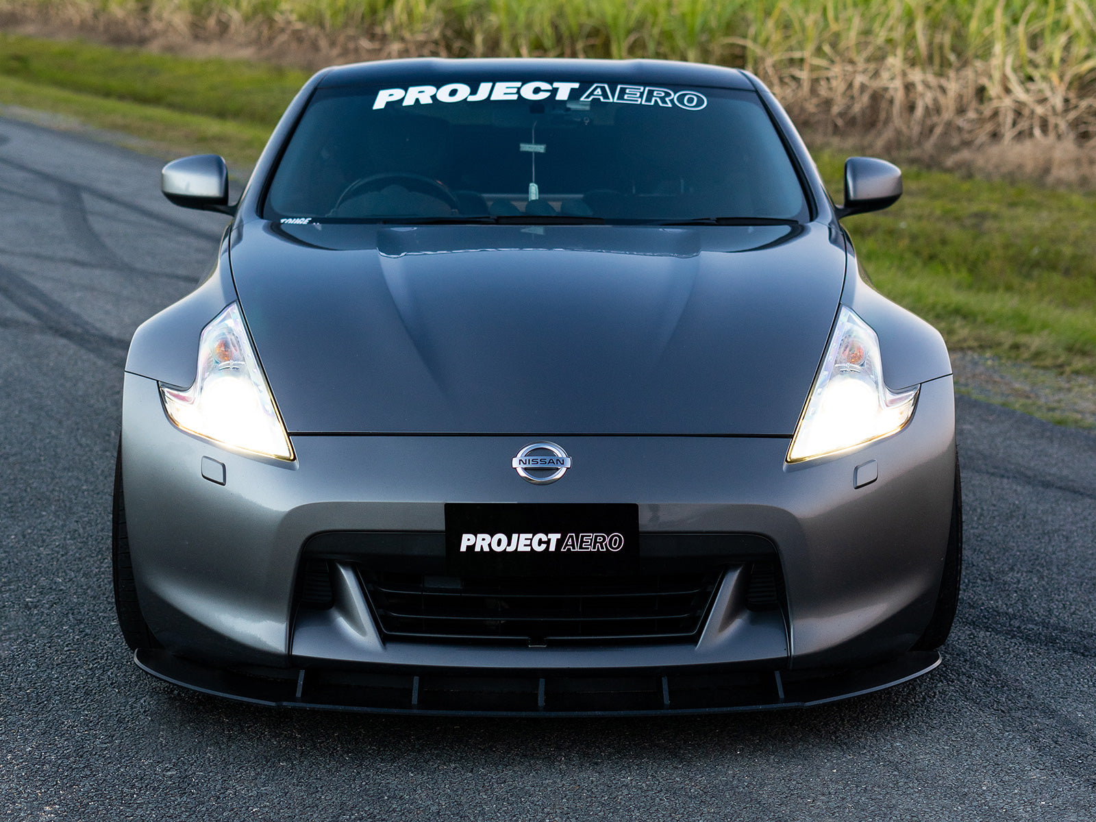 Project Aero Nissan 370z front splitter lip brings the 370z alive with its already menacing looks, a Project Aero 370z front splitter lip is a homage to the 370z line up