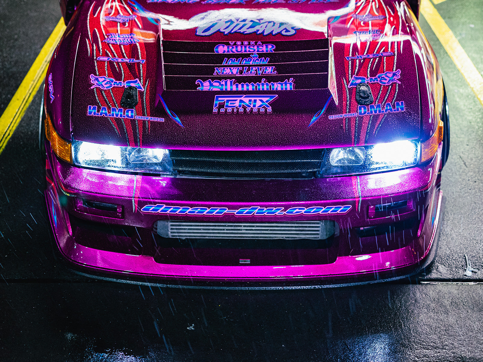 Nissan Silvia S13 Front Splitter Lip (Car Modify Wonder)