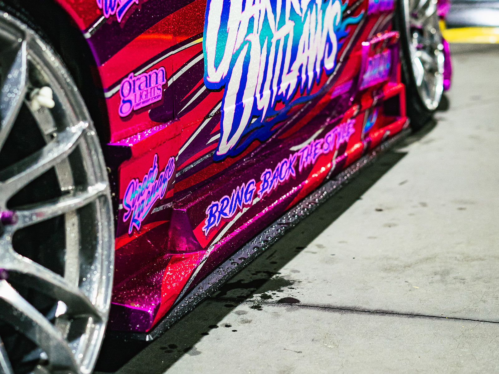 Nissan Silvia S13 Side Skirt Extensions