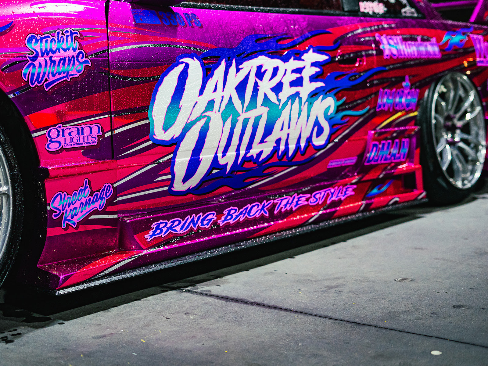 Nissan Silvia S13 Side Skirt Extensions