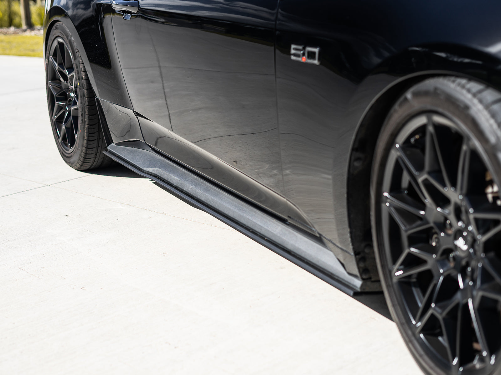 Ford Mustang S650 2024+ Side Skirt Extensions