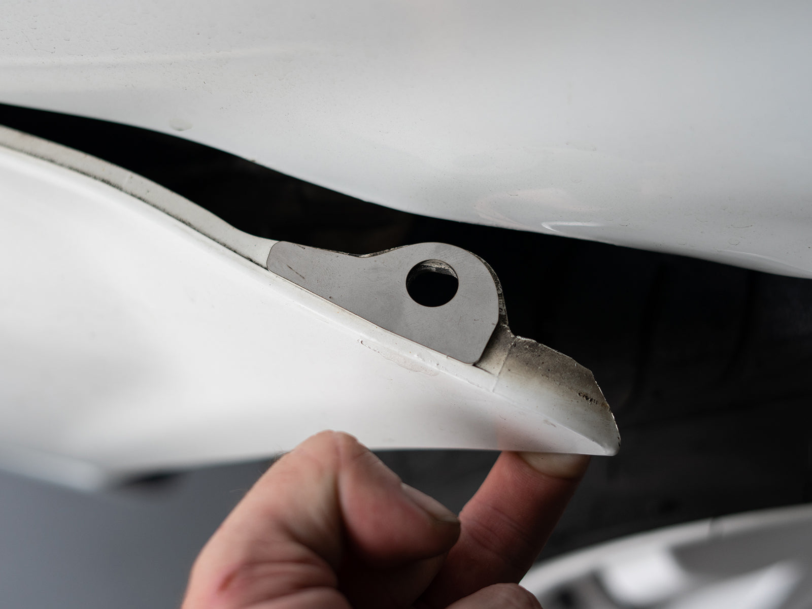 Honda EK Civic Hatch Rear Bumper Reinforcement Repair Plates