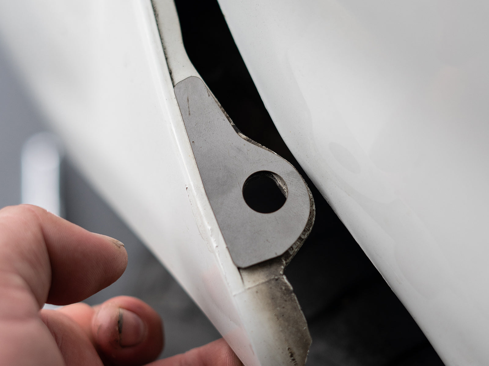 Honda EK Civic Hatch Rear Bumper Reinforcement Repair Plates