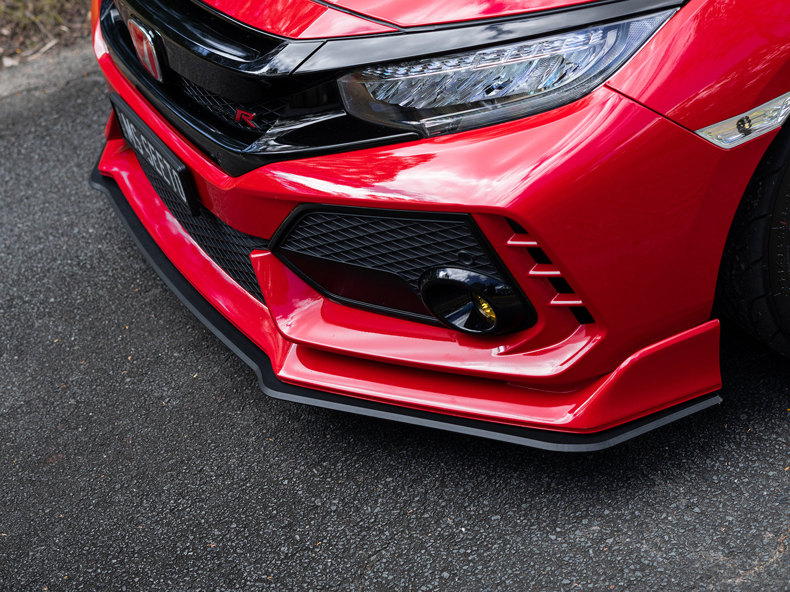 Honda Civic Type R FK8 Front Splitter Lip