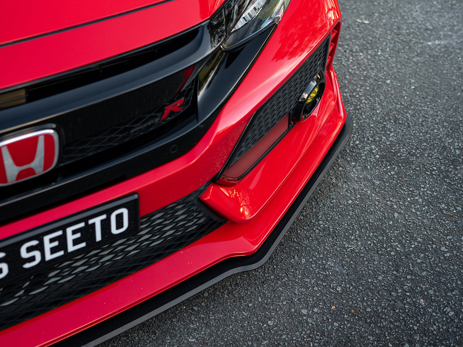 Honda Civic Type R FK8 Front Splitter Lip