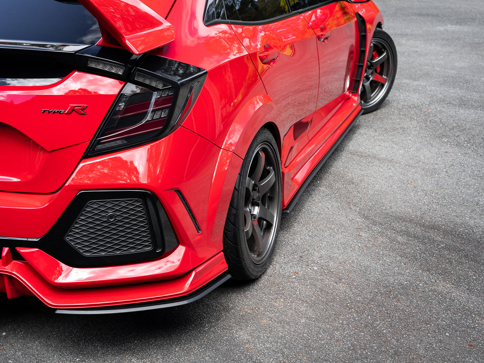 Honda Civic Type R FK8 Complete Splitter Lip Kit