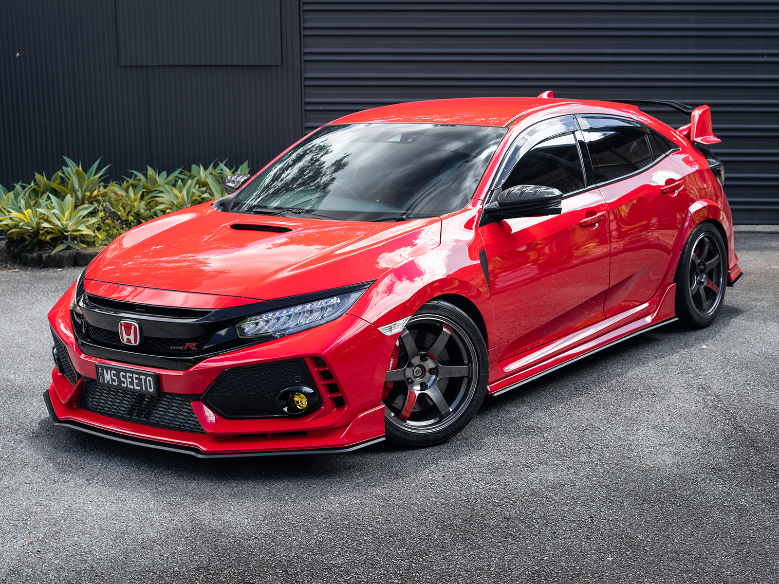 Honda Civic Type R FK8 Complete Splitter Lip Kit