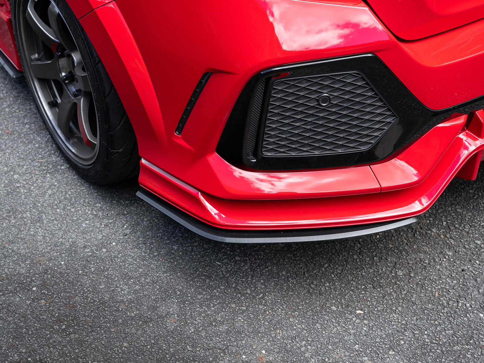 Honda Civic Type R FK8 Complete Splitter Lip Kit
