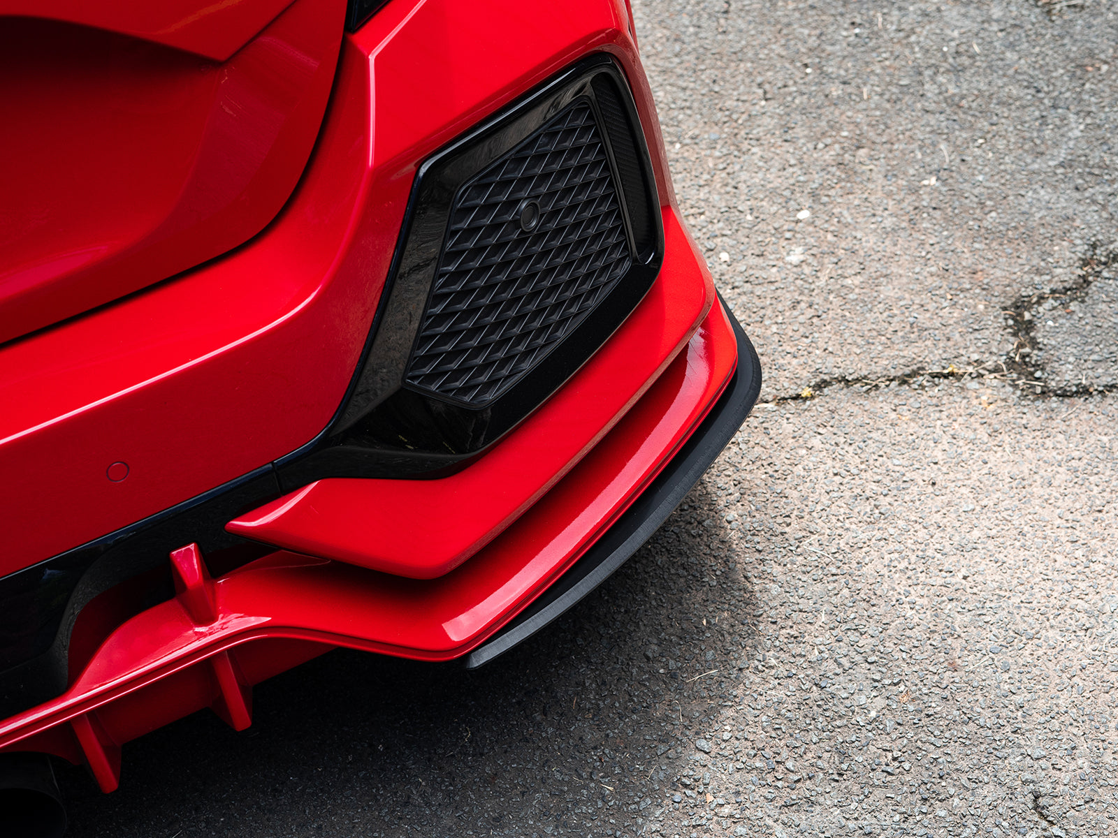 Honda Civic Type R FK8 Complete Splitter Lip Kit