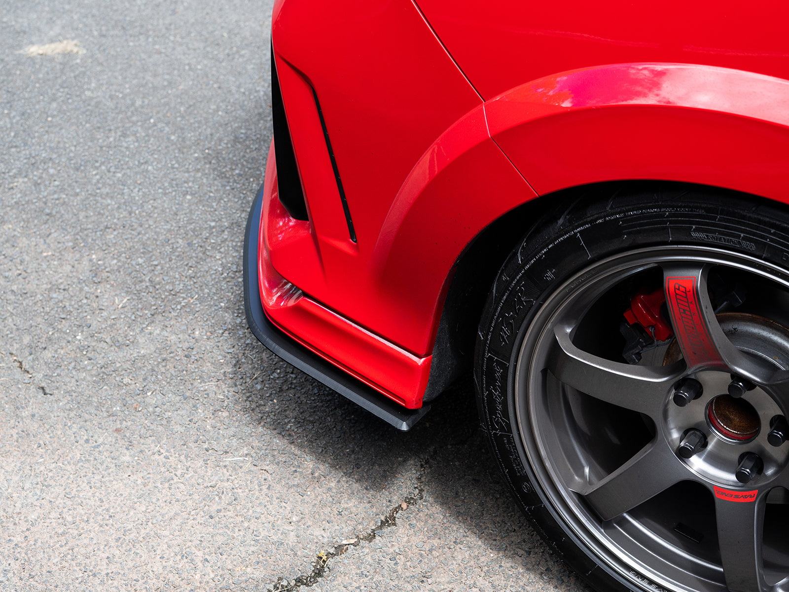 Honda Civic Type R FK8 Complete Splitter Lip Kit
