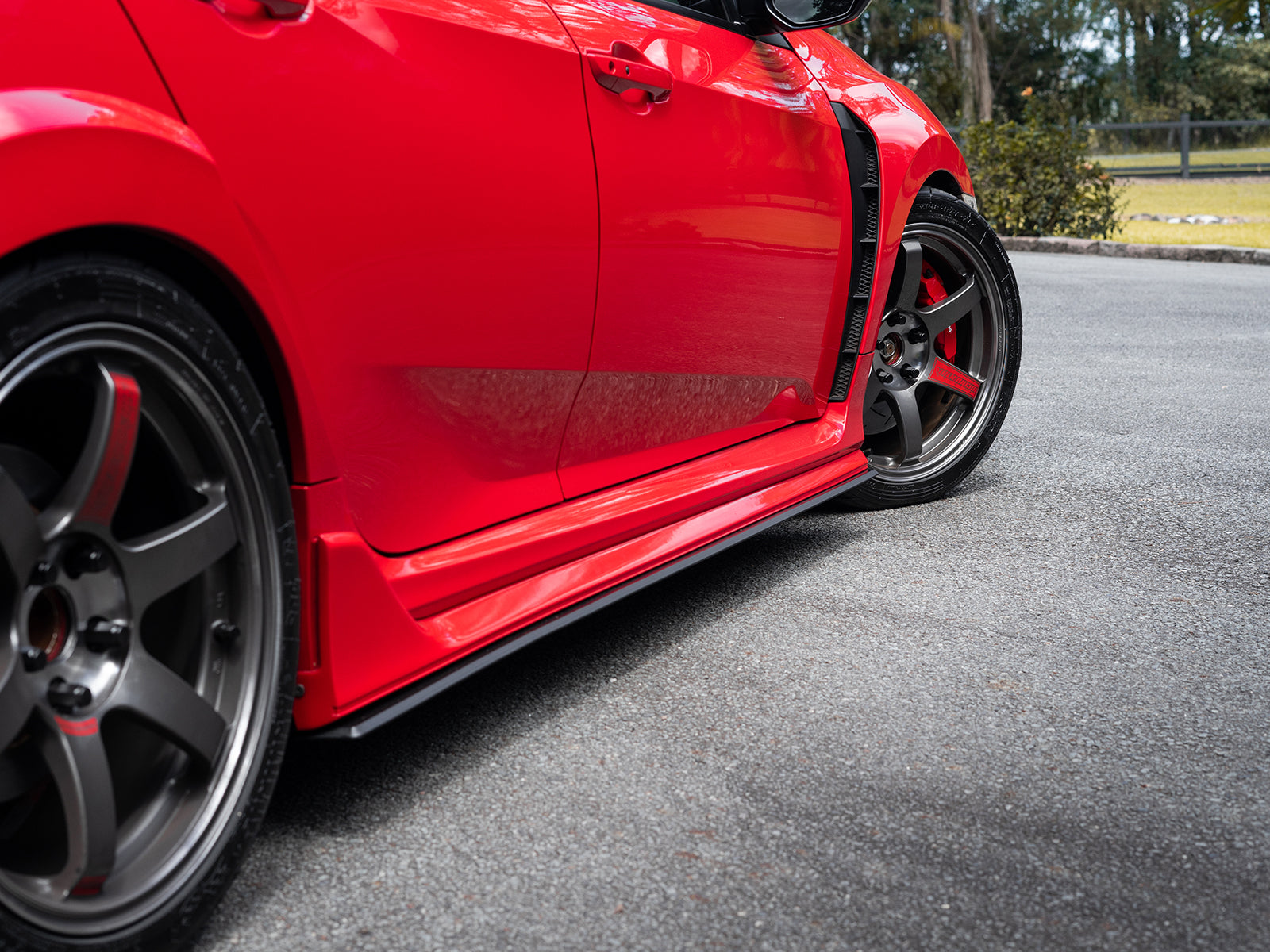 Honda Civic Type R FK8 Complete Splitter Lip Kit