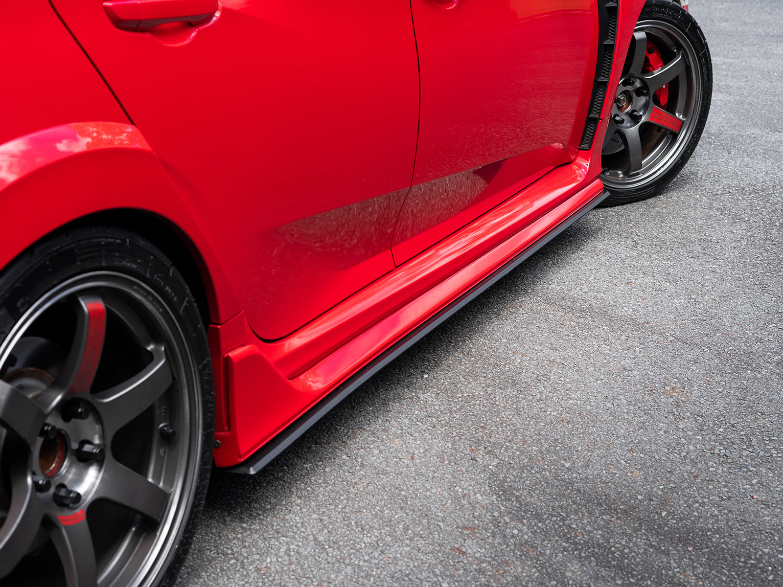 Honda Civic Type R FK8 Complete Splitter Lip Kit