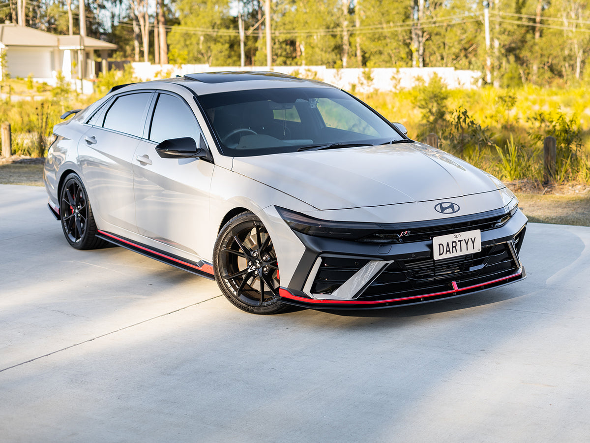 Hyundai I30N CN7 FL Sedan Complete Splitter Lip Kit (2024+)