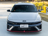 Hyundai I30N CN7 FL Sedan Complete Splitter Lip Kit (2024+)