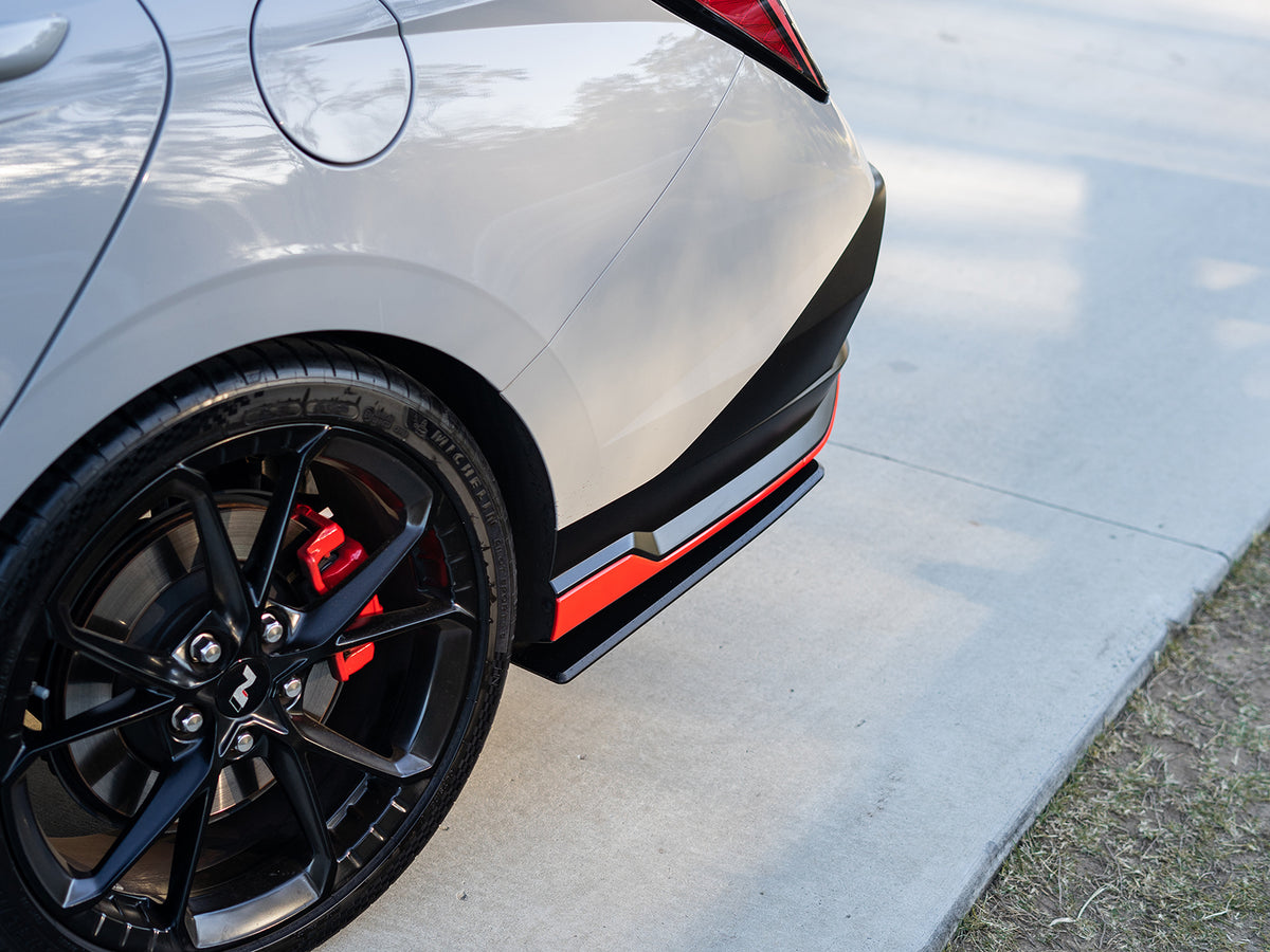Hyundai I30N CN7 FL Sedan Complete Splitter Lip Kit (2024+)