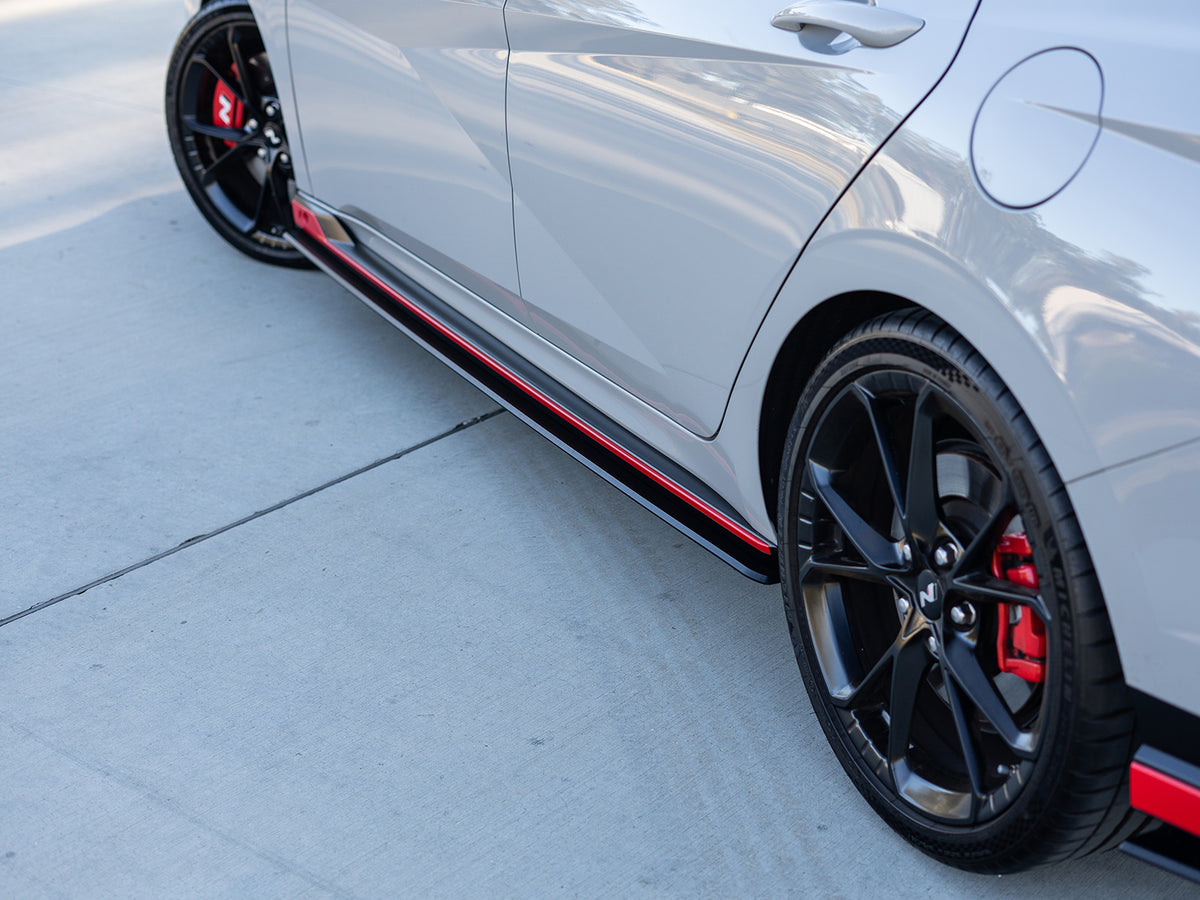 Hyundai I30N CN7 FL Sedan Complete Splitter Lip Kit (2024+)