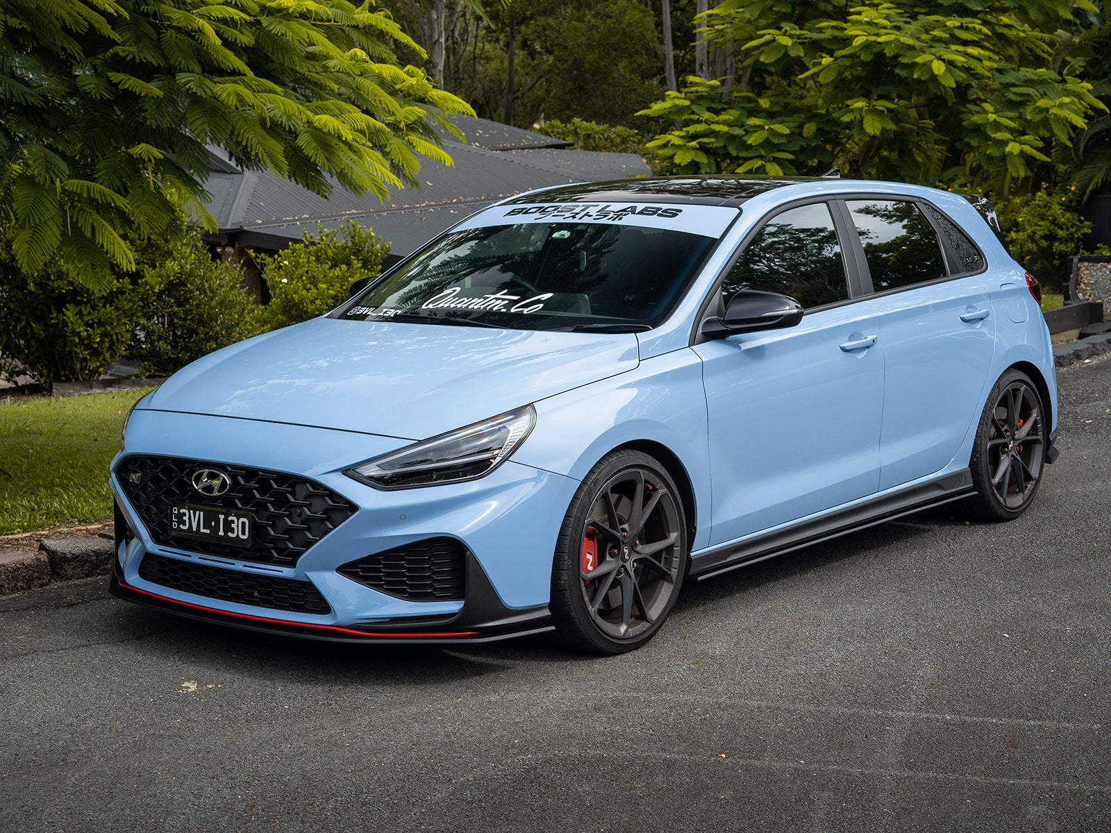 Hyundai I30N PD FL Hatch Complete Splitter Lip Kit