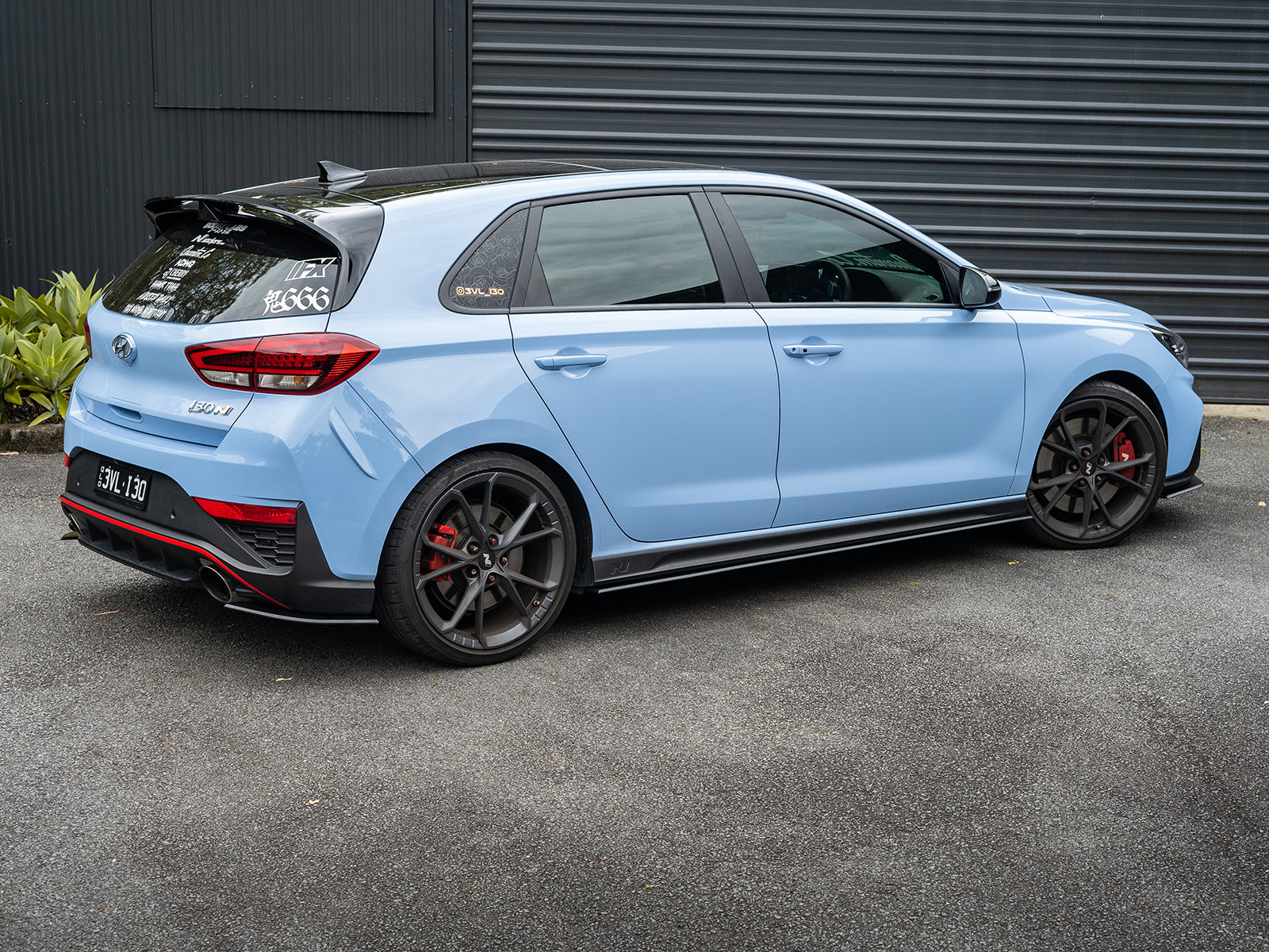 Hyundai I30N PD FL Hatch Complete Splitter Lip Kit