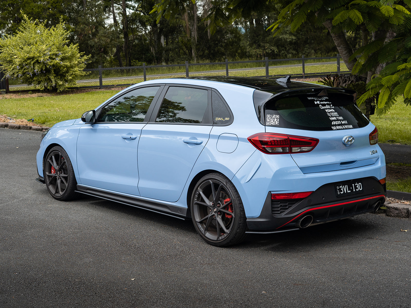 Hyundai I30N PD FL Hatch Complete Splitter Lip Kit