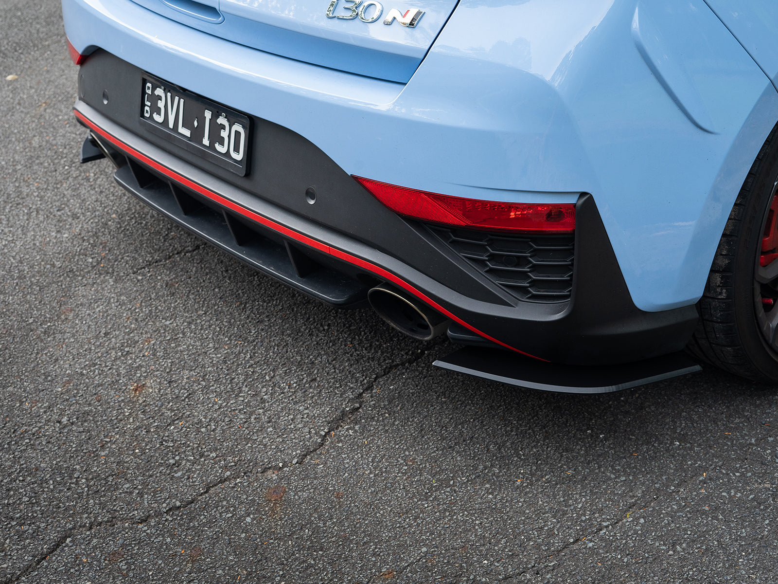 Hyundai I30N PD FL Hatch Complete Splitter Lip Kit