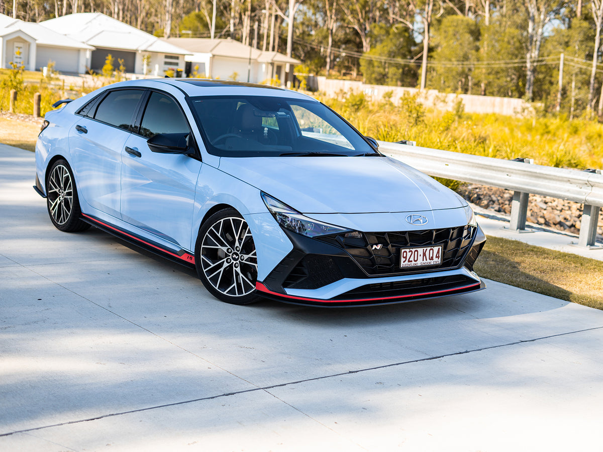 Hyundai I30N CN7 PFL Sedan Complete Splitter Lip Kit