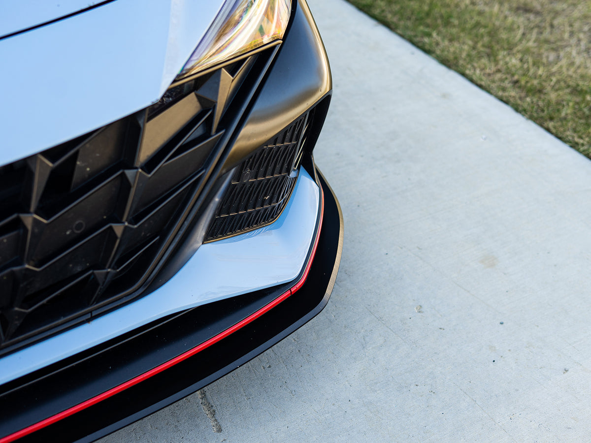Hyundai I30N CN7 PFL Sedan Front Splitter Lip