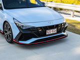 Hyundai I30N CN7 PFL Sedan Front Splitter Lip
