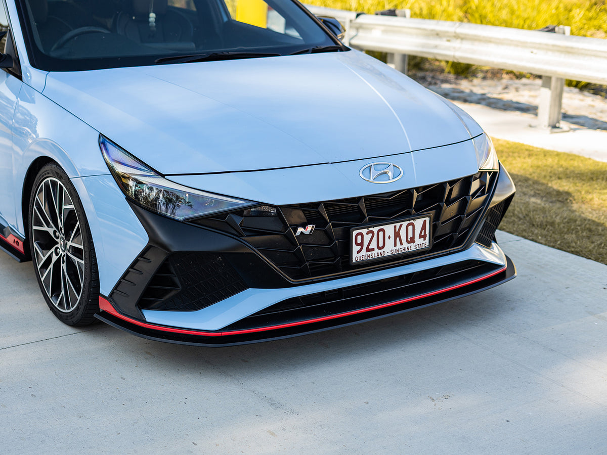 Hyundai I30N CN7 PFL Sedan Front Splitter Lip