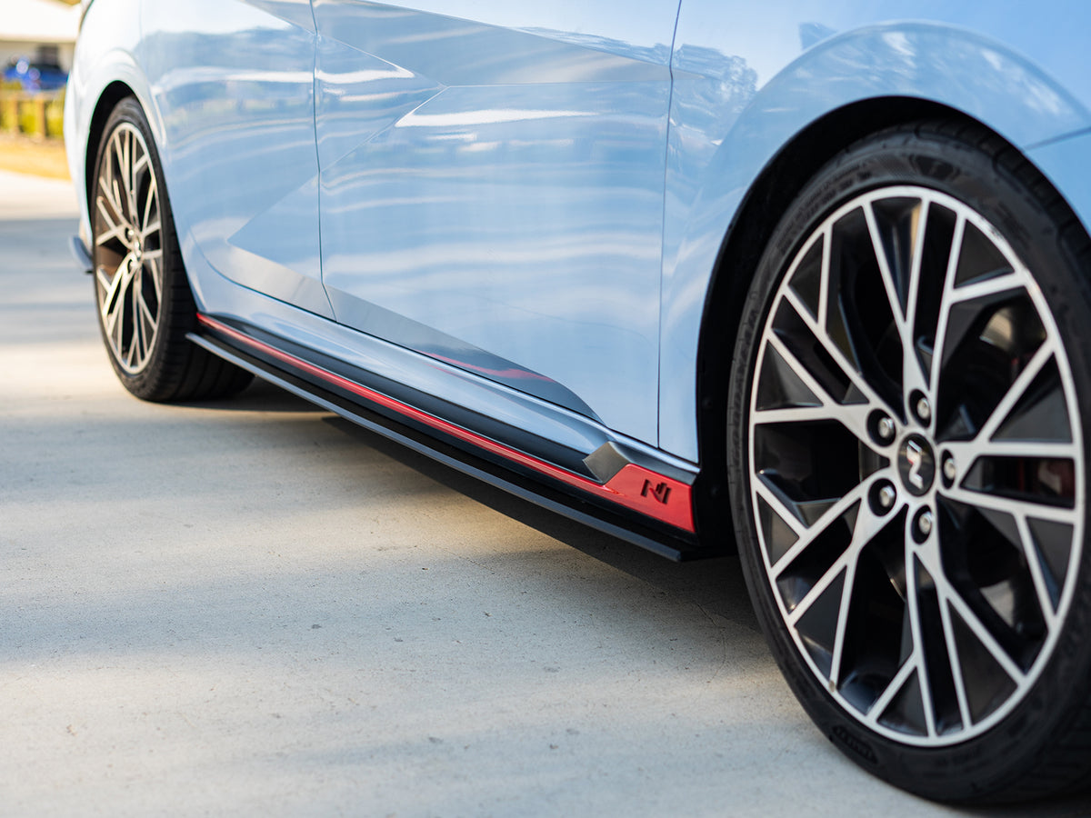 Hyundai I30N CN7 PFL Sedan Complete Splitter Lip Kit