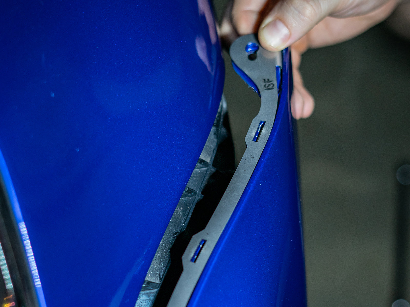 Lexus ISF Front Bumper Lifter Kit With Repair Plates