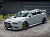 Mitsubishi Lancer Ralliart Sedan or Hatch Complete Splitter Lip Kit