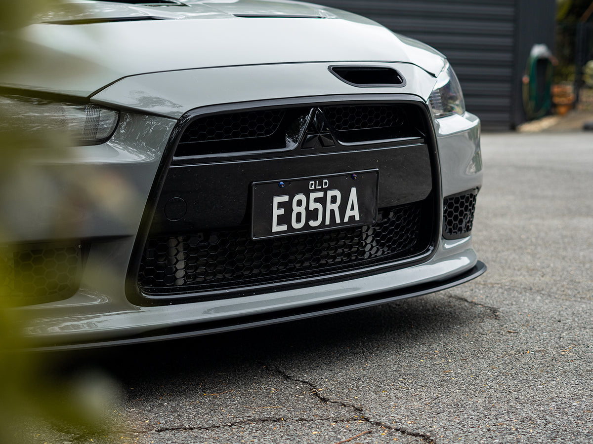 Mitsubishi Lancer Ralliart Front Splitter Lip – Project Aero